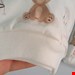دو تیکه سرهمی و کلاه نوزادی تدی چاپی کد ۱۹۵ 