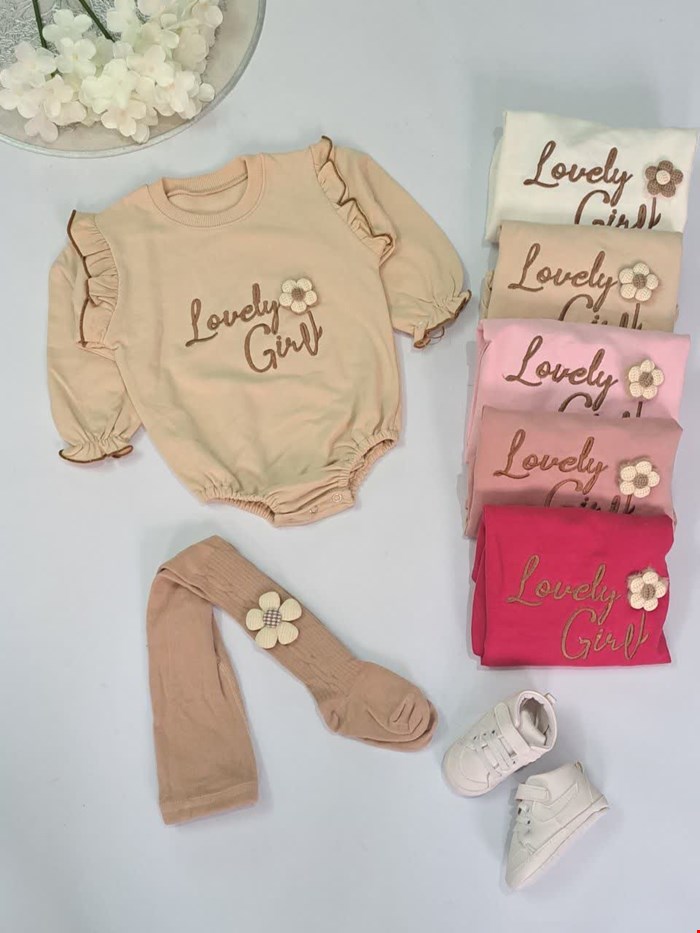 بادی دورس لاولی دخترانه گل کد۱۱۴