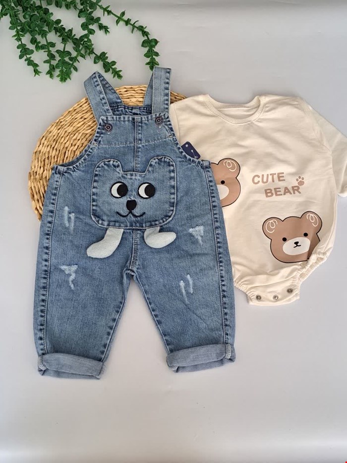 بیلر جین طرح خرس پادار کد ۱۱۹