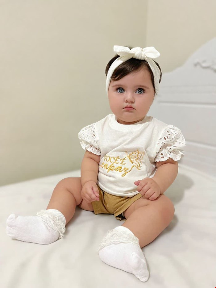 تیشرت شلوارک گلدوزی کد۱۱۵