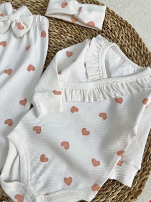 ست سه تیکه قلبی کد۱۲۶