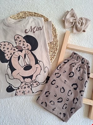 تیشرت شلوارک طرح میکی موس کد۱۲۸