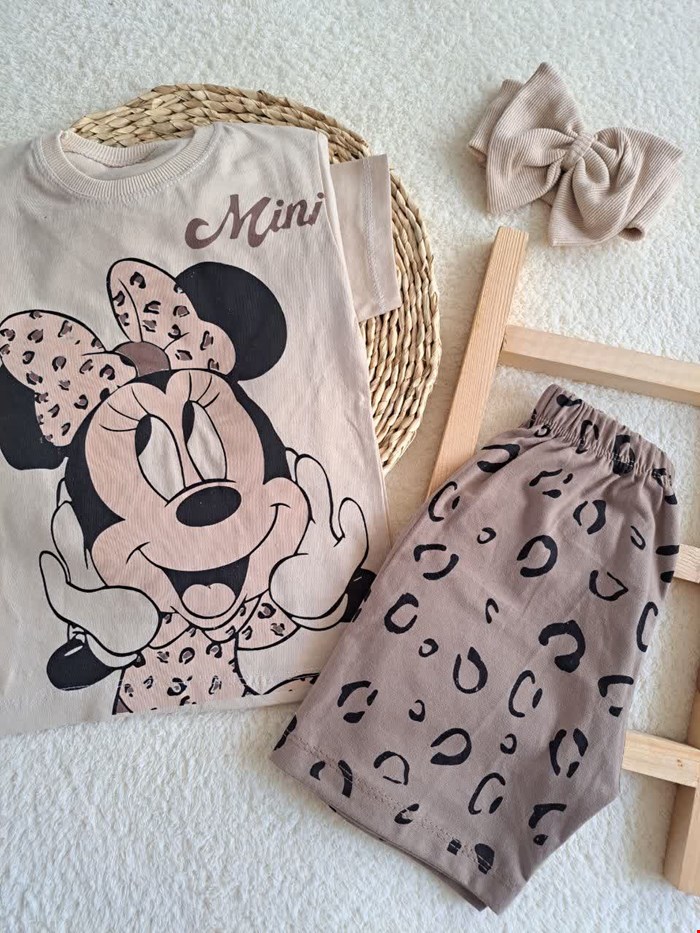 تیشرت شلوارک طرح میکی موس کد۱۲۸