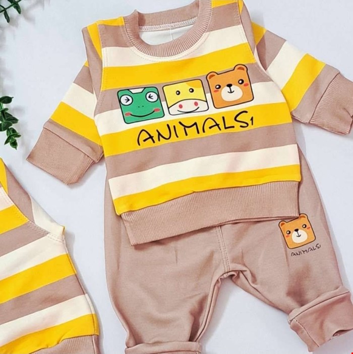 بولیز شلوار طرح استیکر حیوانات کد۱۲۴