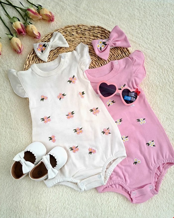 رامپر دو تکه گلدوزی کد۱۳۸