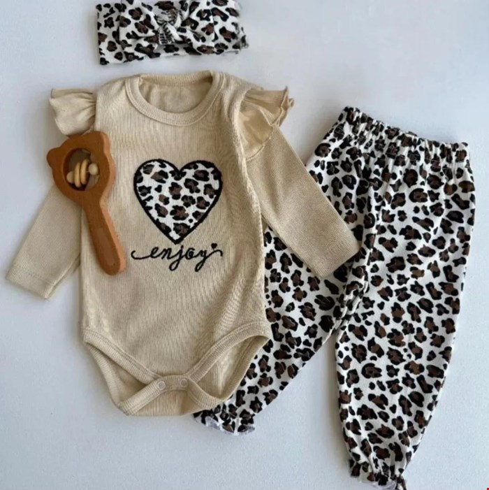 ست سه تکه کبریتی پلنگی کد۱۴۰