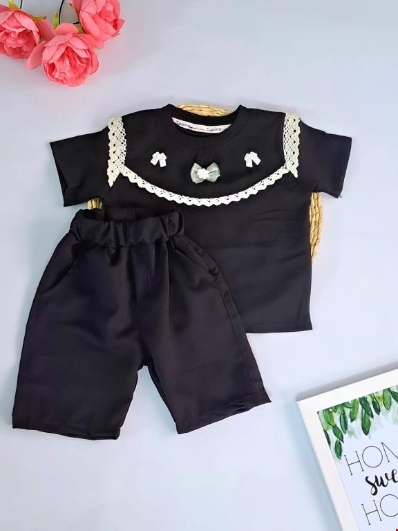 تیشرت شلوارک گیپوری سایز 35 و 40 _ کد ۱۸۳ 