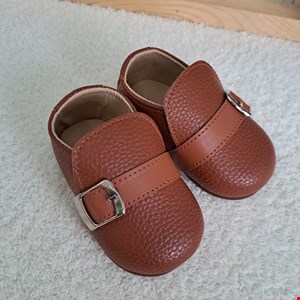 کفش سگگ دار فلوتر عسلی  کد 1011