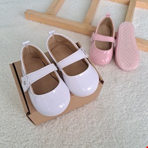 کفش ورنی گلدار کد ۱۰۰۹