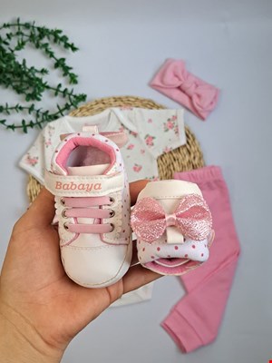 کفش خال خالی پاپیون پشت کد۱۰۰۷